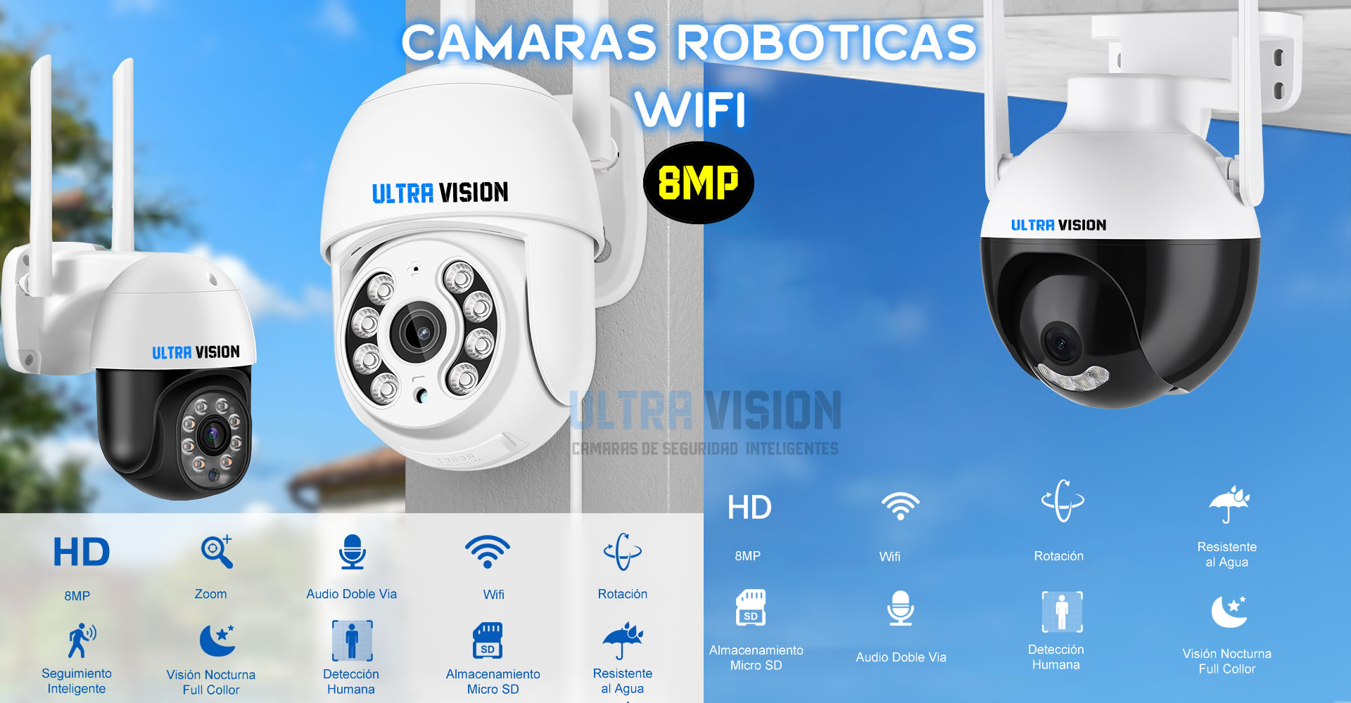 CAMARAS de SEGURIDAD 8MP | 8 MEGAPIXELES