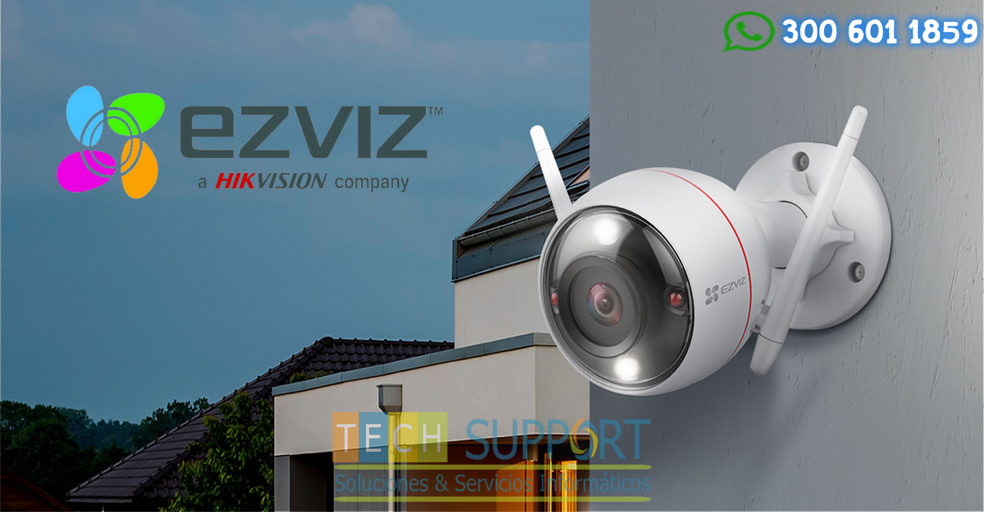 Cámaras de Seguridad en oferta: Ezviz, Hikivision